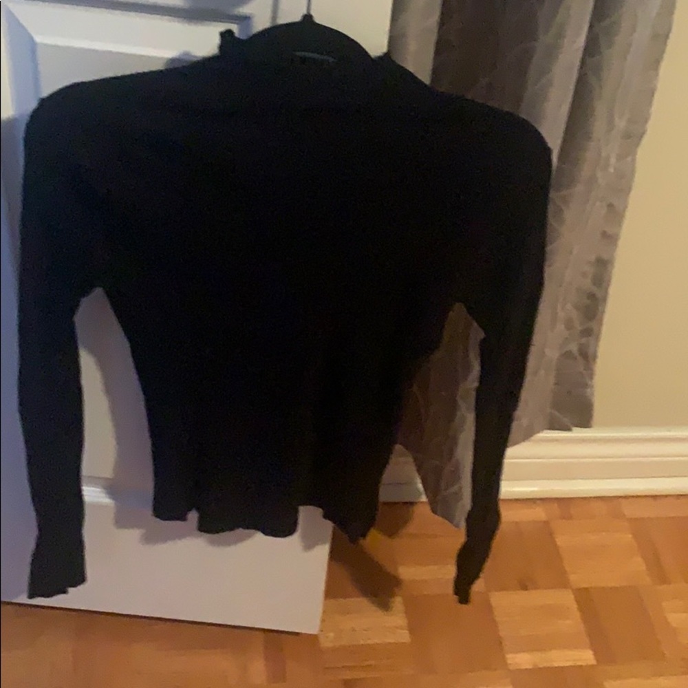 Black Dynamite Cropped Turtle Neck
